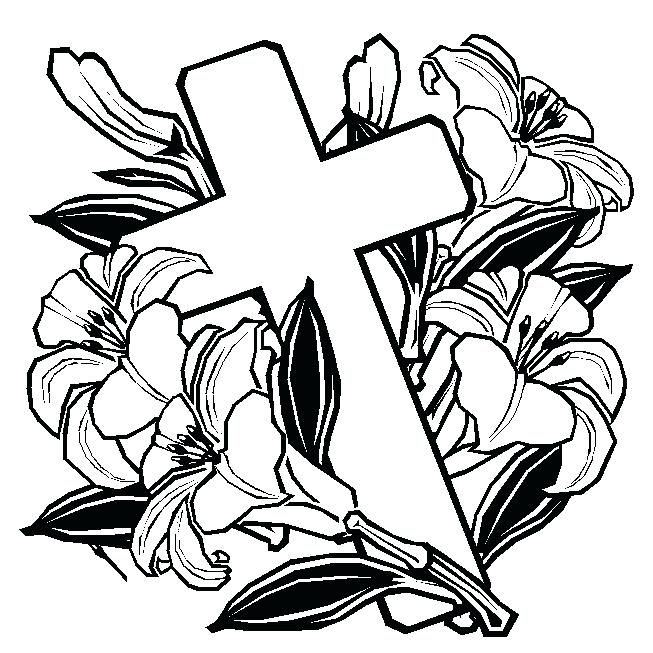 653x653 cross tattoo clip art library cross stations of the cross coloring