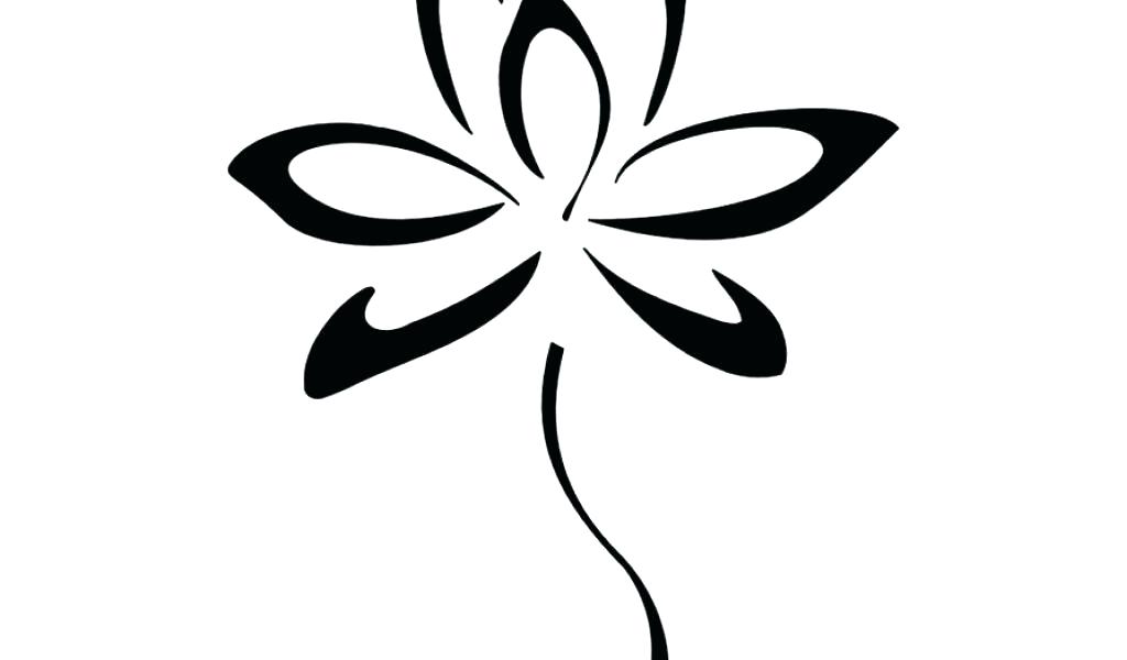 1024x600 Cool Flower Drawing Designs