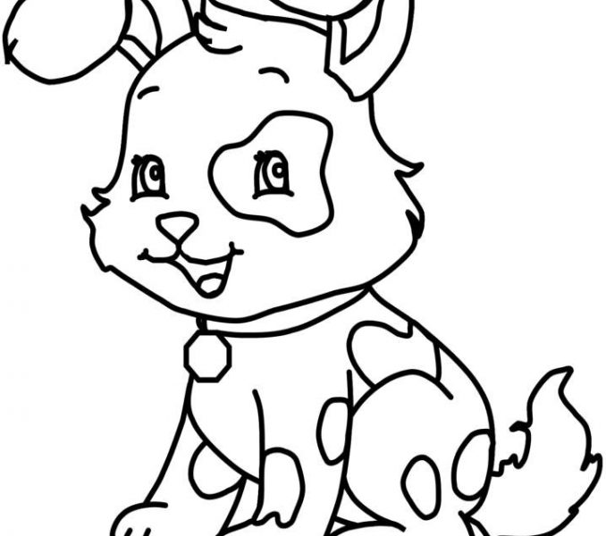678x600 Coloring Pages Puppies Puppy Coloring Pages Cool Backgrounds