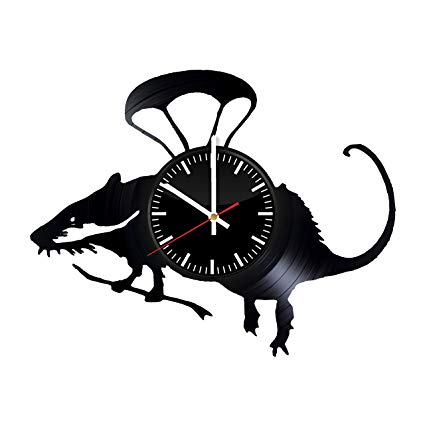 425x425 Rat Vinyl Record Wall Clock Get Unique Home Room