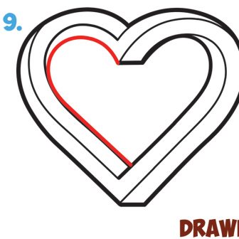 336x336 Awesome Heart Drawings Cool Art Love In Pencil Shaped Animal