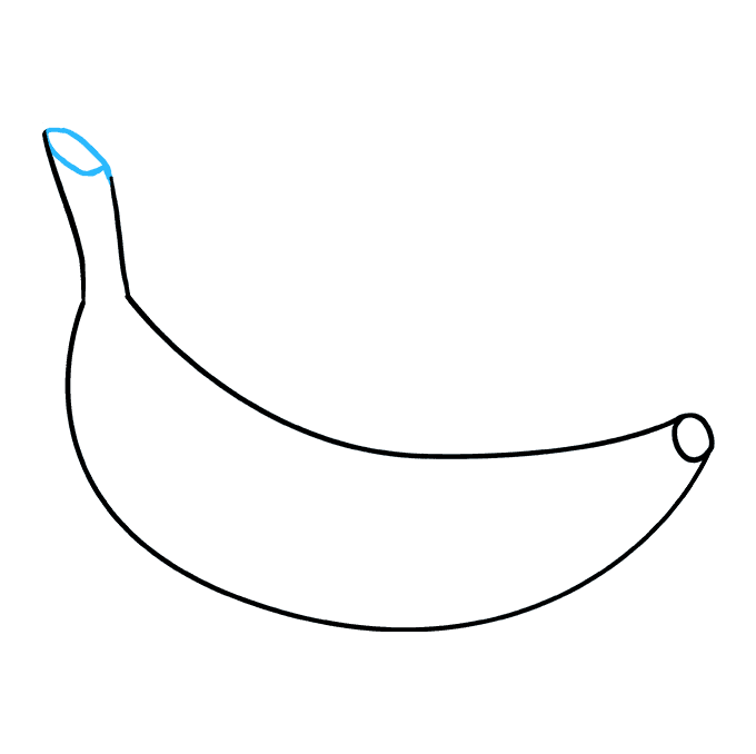 680x678 Huge Collection Of 'banana Outline Drawing' Download More Than