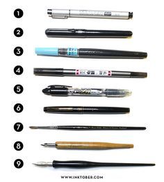 236x261 Best Inking Tools The Inktober Initiative