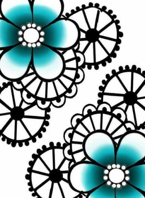 480x654 Flower Plus Flowers, Cool Drawings, Drawings