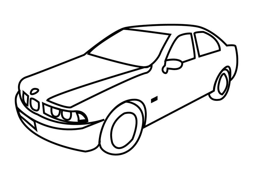 842x595 Free Printable Car Coloring Pages For Kids