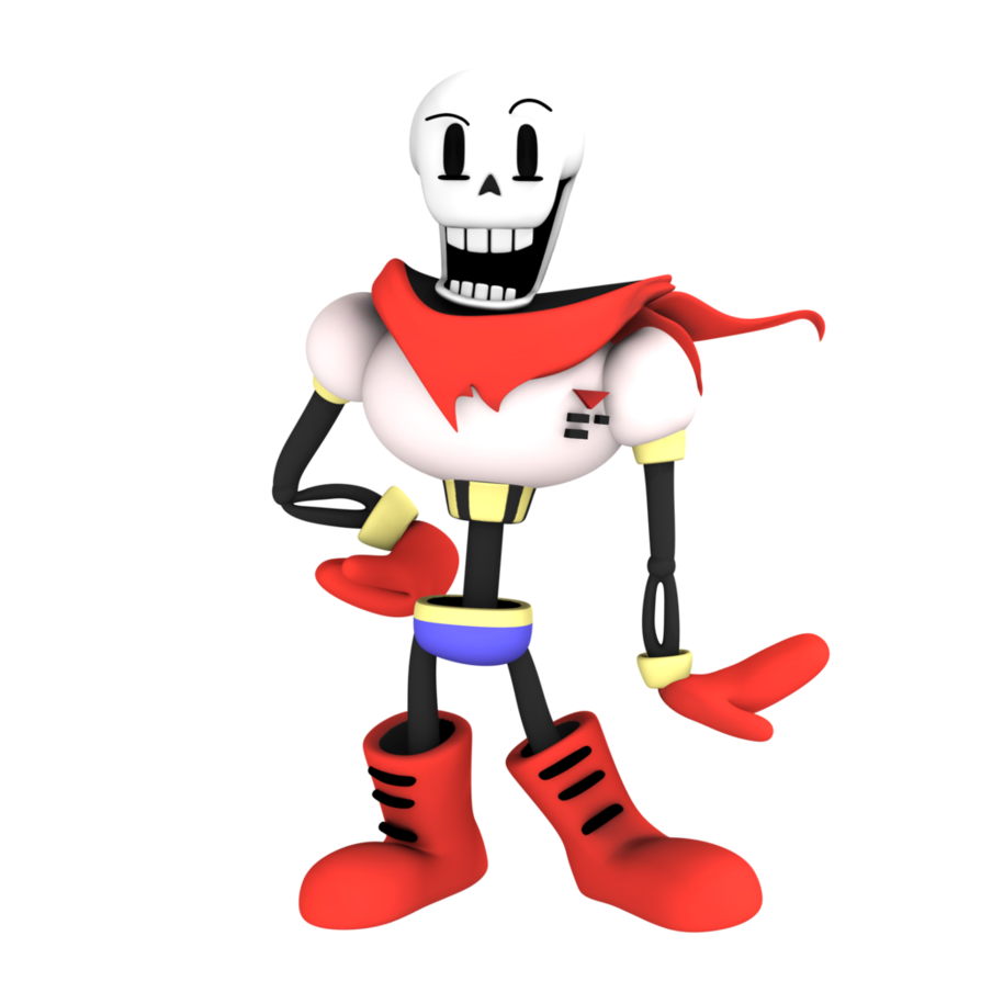 894x894 collection of free undertale transparent cool dude papyrus
