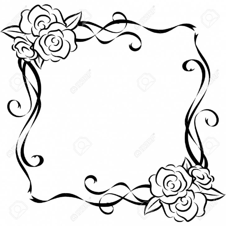 728x728 Cool Flower Drawings Step