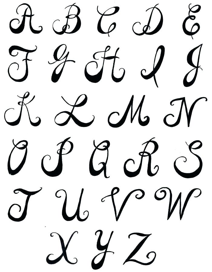 Cool Fonts Drawing | Free download on ClipArtMag