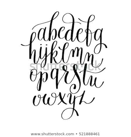 Cool Fonts Drawing | Free download on ClipArtMag