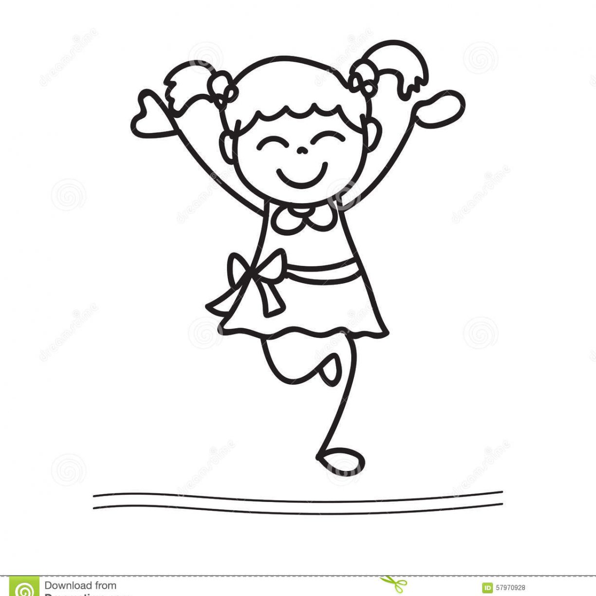 1224x1224 drawings of girls dancing dreaded indian stock illustration