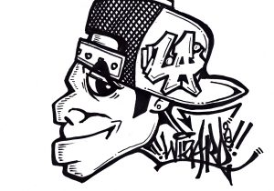 300x210 Awesome Graffiti Drawings Cool Easy Graffiti Letters Drawings How
