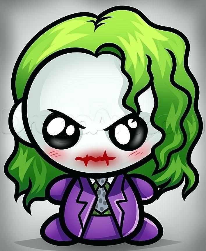 708x861 joker drawing easy how to draw the joker from dark knight step