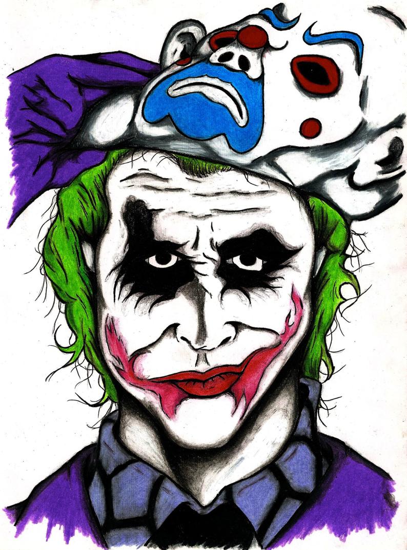 Cool Joker Drawings | Free download on ClipArtMag