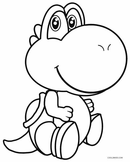 538x672 Yoshi Drawing Cool Kid For Free Download
