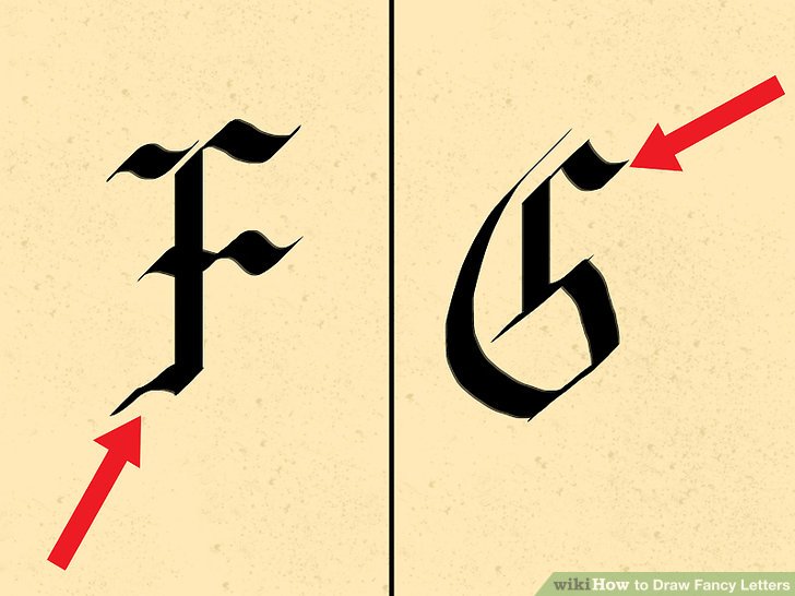 728x546 Ways To Draw Fancy Letters