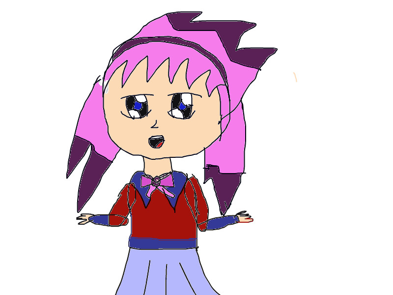 800x600 cool girl an anime speedpaint drawing