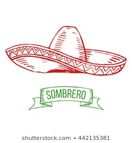 260x280 Huge Collection Of 'mexican Hat Drawing' Download More Than