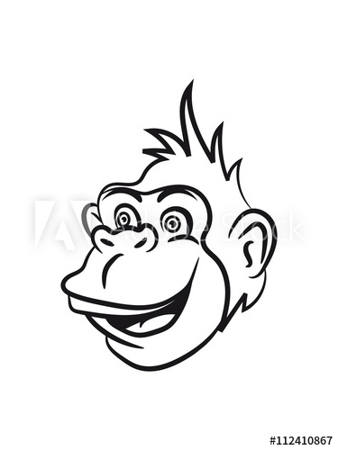 375x500 Gorilla Monkey Funny Cool