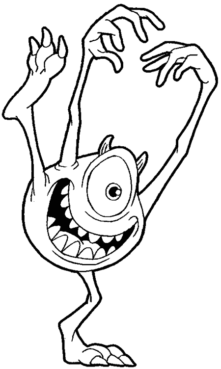 450x752 Monster Drawing Free Download