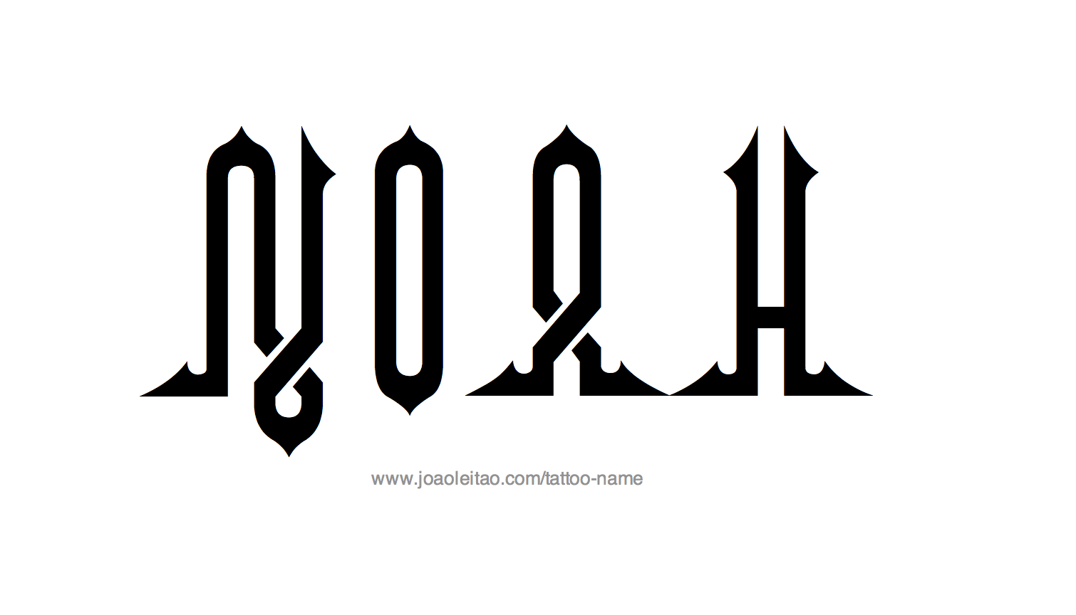1510x864 Noah Name Tattoo Designs