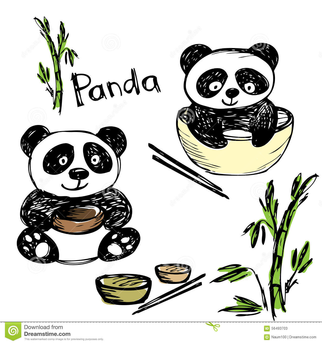 1300x1390 Cute Drawings Of Animals Panda Red Easy Baby And Realistic Step