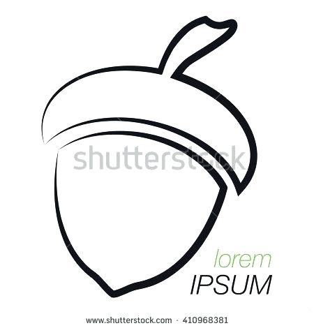 450x470 drawing of an acorn best acorn tattoo images colors cool tattoos