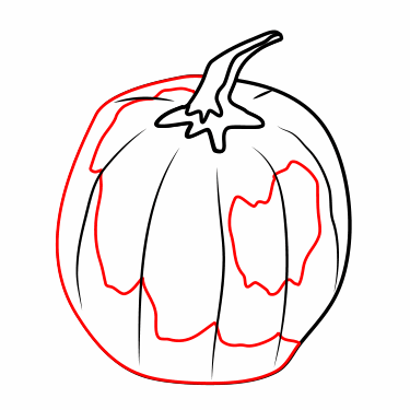 375x375 How To Draw A Pumpkin
