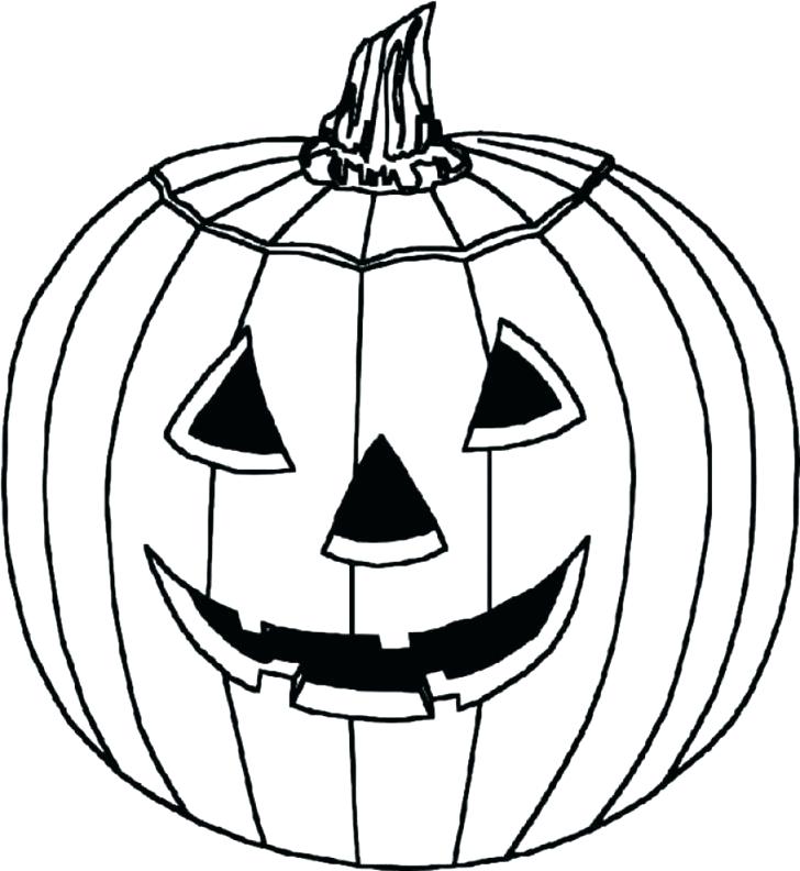 728x792 Medium Size Of Easy Scary Pumpkin Drawing Contest A Step Images