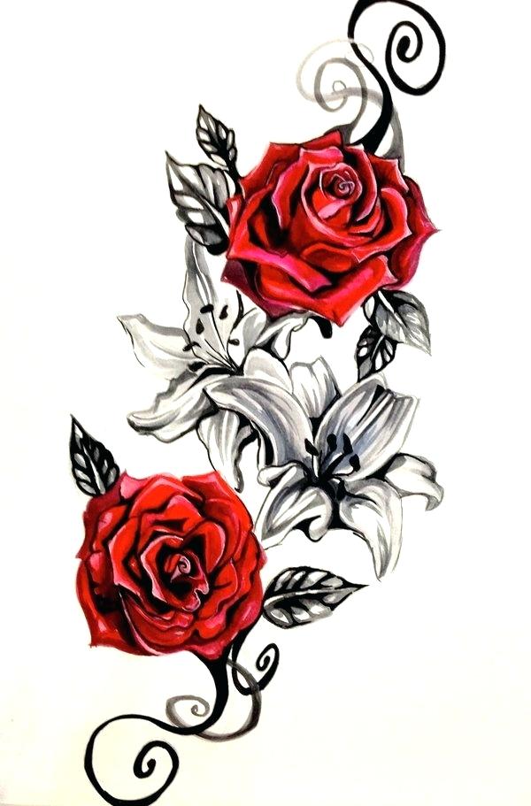 Cool Rose Drawings | Free download on ClipArtMag