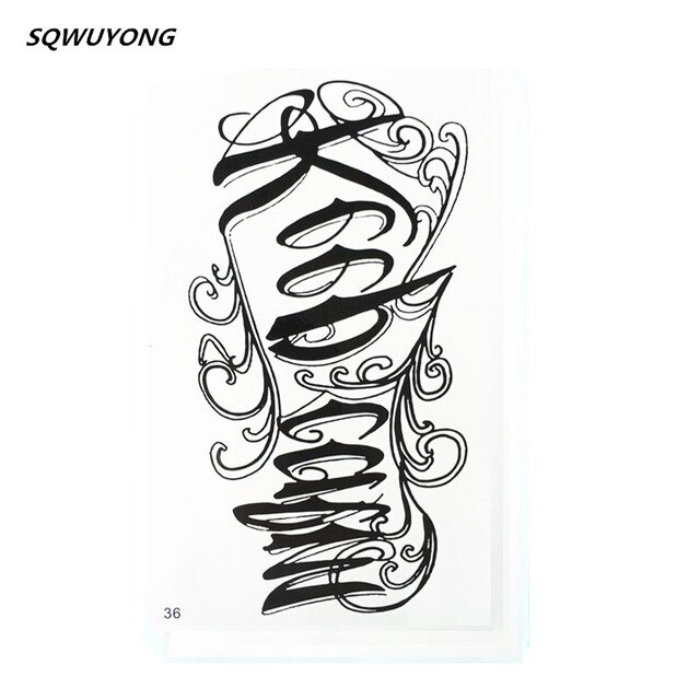 640x640 hot cool classic arm tattoo art beauty makeup waterproof temporary