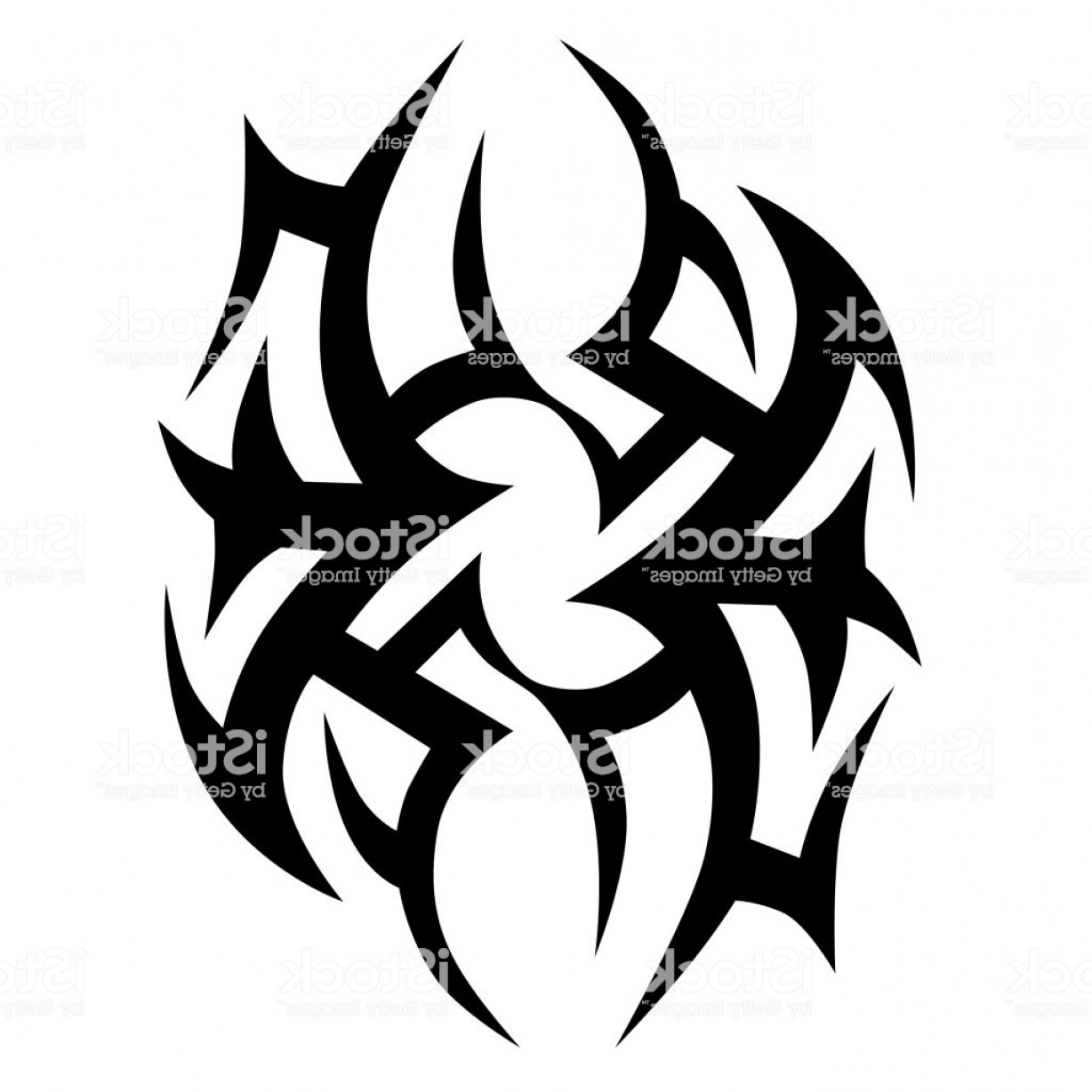 1228x1228 Tattoo Tribal Vector Design Simple Tattoo Tribal Symbol Tattoo