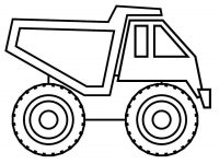 200x150 Learn Color For Kids With Construction Truck Coloring Pages Idea