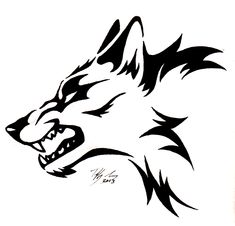 Cool Wolf Drawings