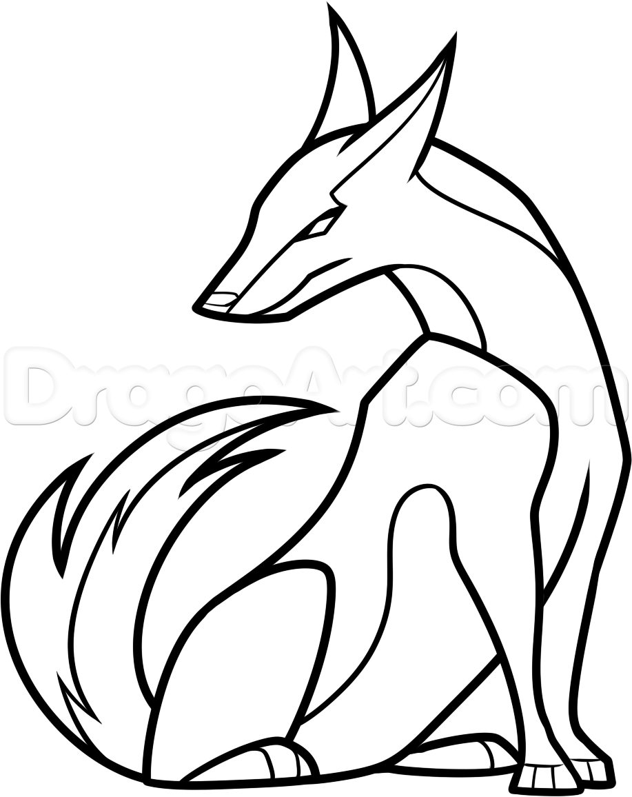 917x1156 Step How To Draw A Hound