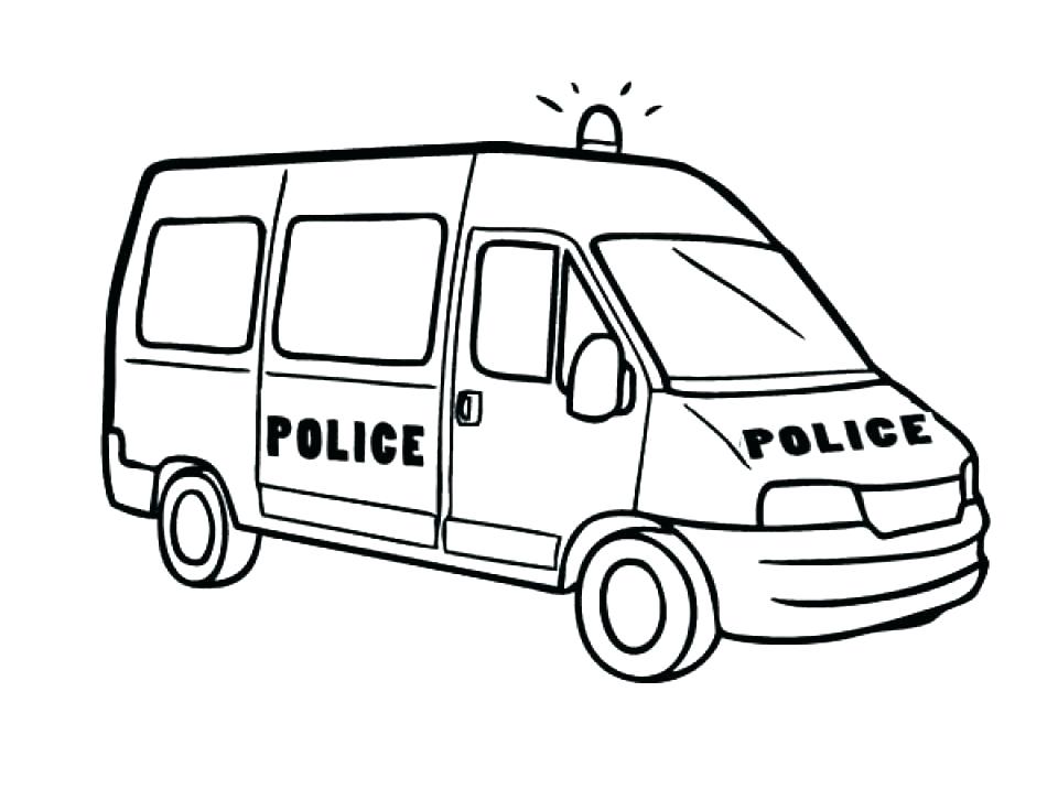960x716 Police Car Coloring Printable Cars Drawing For Kids At Free