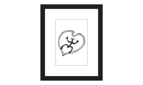 594x354 Framed Print