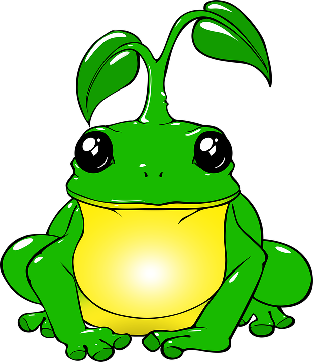 623x720 bullfrog drawing lilypad huge freebie! download for powerpoint