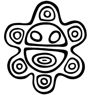 306x320 coqui frog taino symbol puerto rico decal sticker car