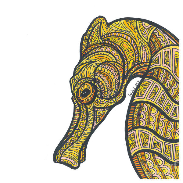 600x600 Coral Reef Drawings Fine Art America