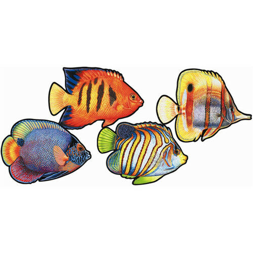 500x500 Beistle Coral Reef Fish Cutouts Ebay