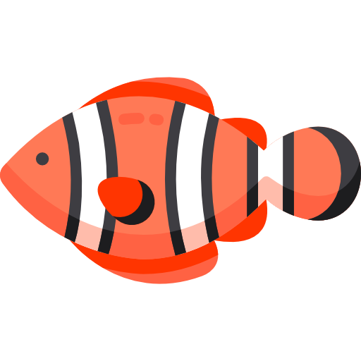 512x512 Collection Of Free Clownfish Drawing Coral Reef Fish Download