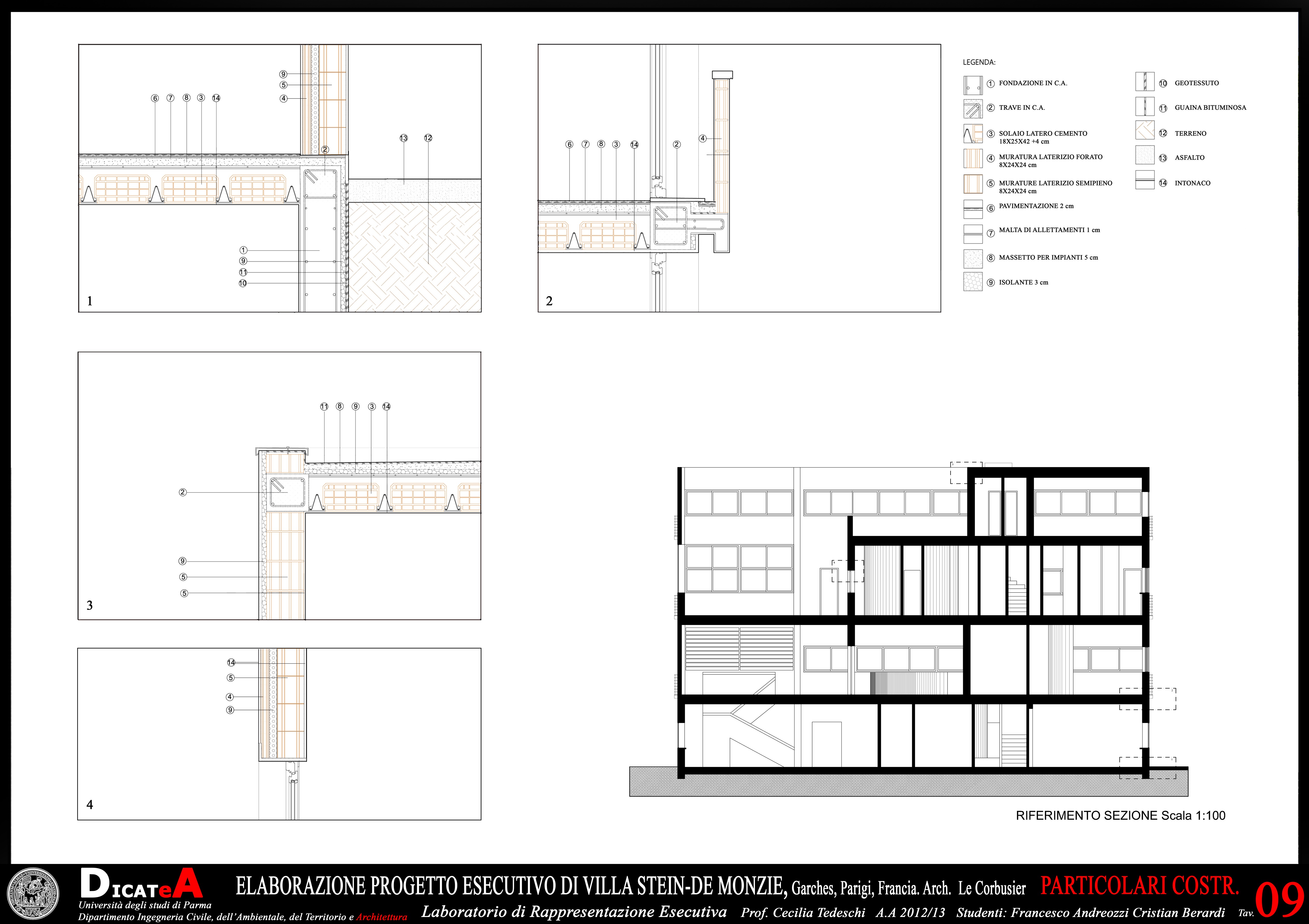5048x3566 elaboration project, villa stein de monzie, le corbusier