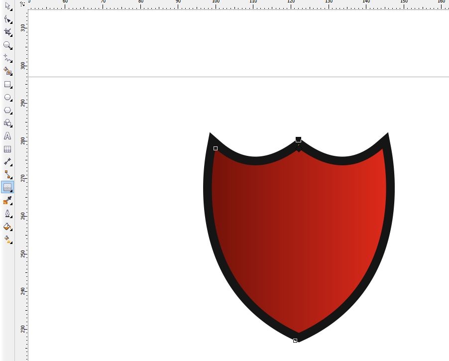 902x725 How To Make A Shield Icon In Corel Draw