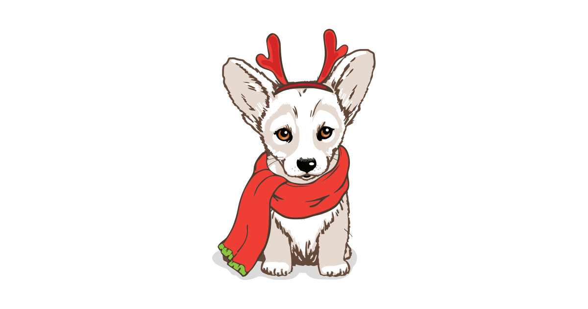 1200x630 hand drawing welsh corgi in clothes