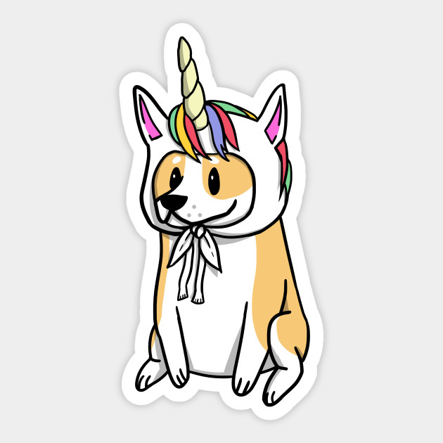 630x630 Funny Unicorn Corgi