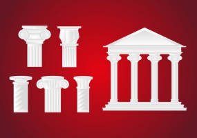 285x200 Roman Columns Free Vector Graphic Art Free Download