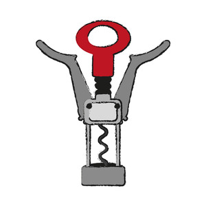 300x300 Cork Drawing Royalty Free Vectors