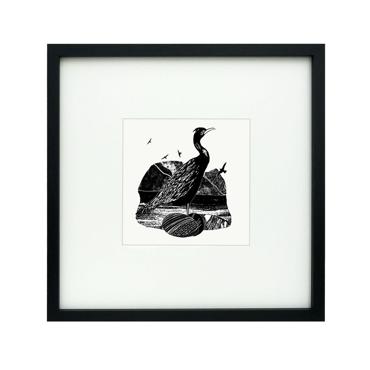 1200x1200 Waterbird' Original Artwork