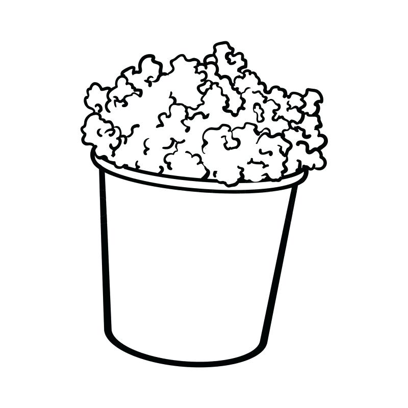 800x800 Drawing Of Popcorn My Favorite How To Draw Popcorn Popcorn Posters