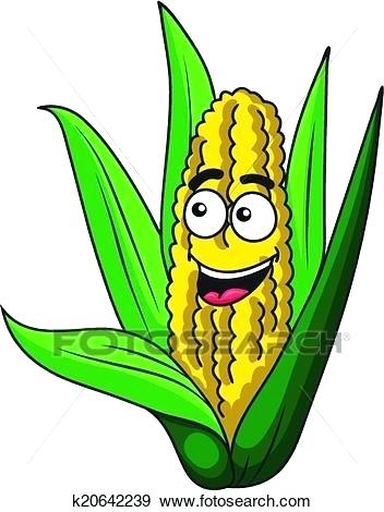 352x470 Corn On The Cob Drawing